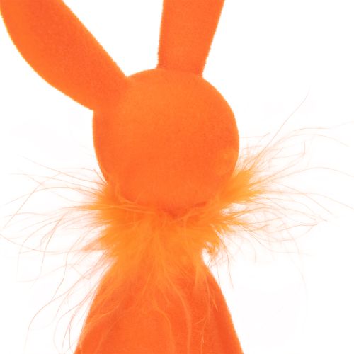 Itens Coelho da Páscoa Decorativo para Prateleira, Estatueta de Coelho da Páscoa Sentado para Páscoa e Primavera, 27cm, 2 Peças