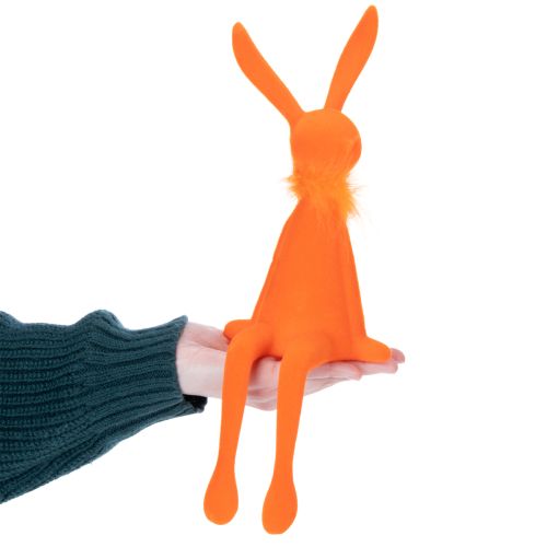 Itens Coelhinhos da Páscoa para prateleira, decorativos para sala de estar, decoração de Páscoa, para sentar, 36 cm, 2 peças