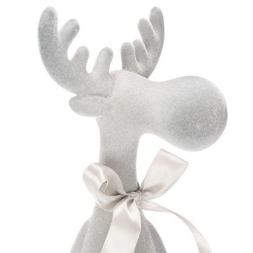 Rena de Natal de pernas compridas, para decoração de prateleira, 54 cm | Floristik24.pt
