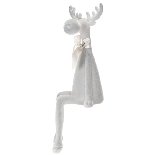 Rena de Natal de pernas compridas, para decoração de prateleira, 54 cm | Floristik24.pt