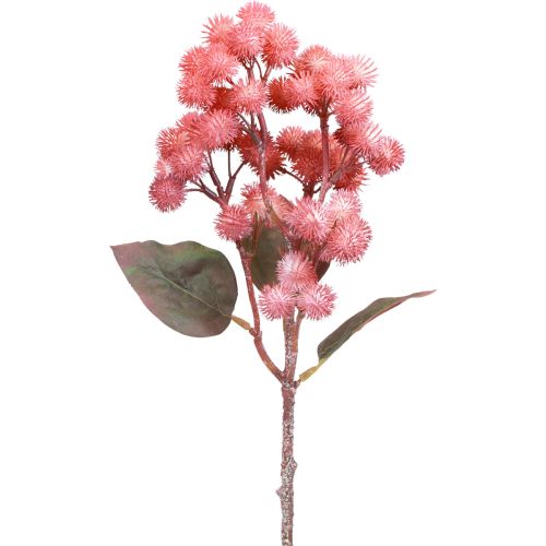 Planta artificial de bardana grande bardana vermelha artificial 52cm