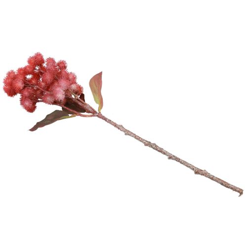 Itens Planta artificial de bardana grande bardana vermelha artificial 52cm