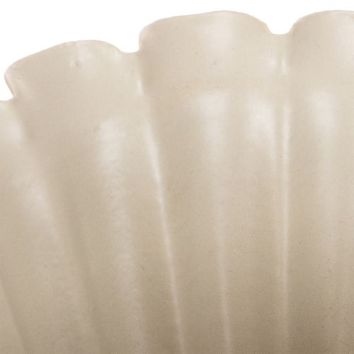 Tigela, cálice, cálice floral, decoração cor creme, 9 cm | Floristik24.pt