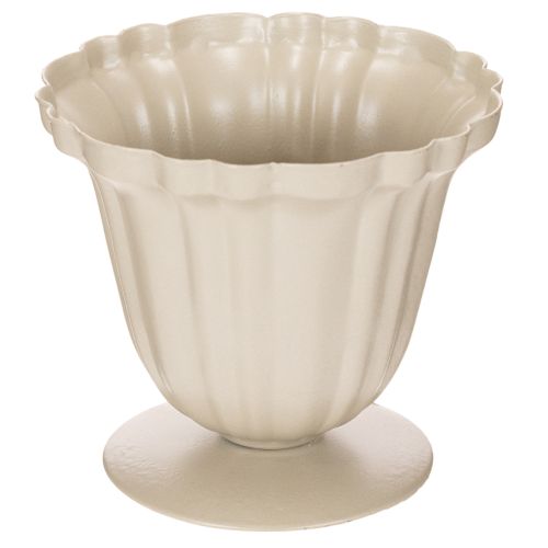Tigela decorativa, troféu cor creme, pequena, 10 cm