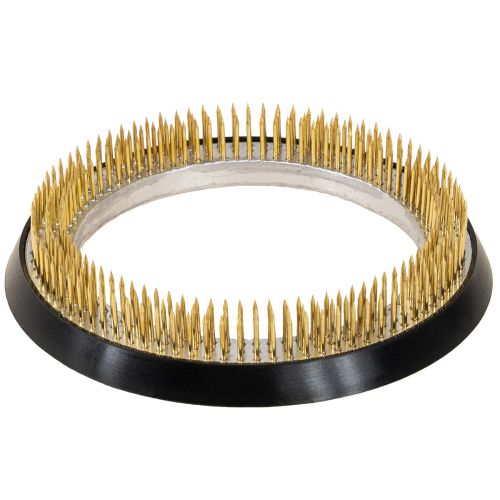 Floristik24 Alfinetes de anel Kenzan agulhas redondas de latão 120mm