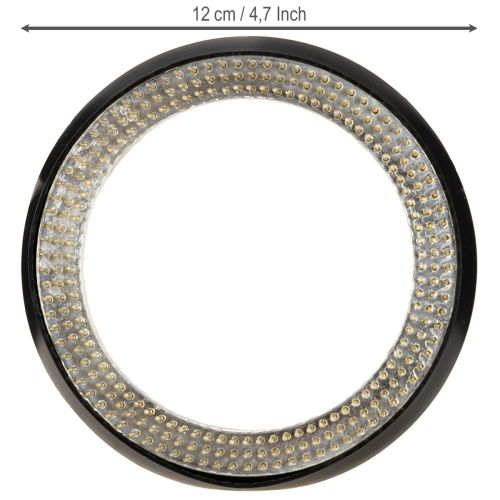Floristik24 Alfinetes de anel Kenzan agulhas redondas de latão 120mm