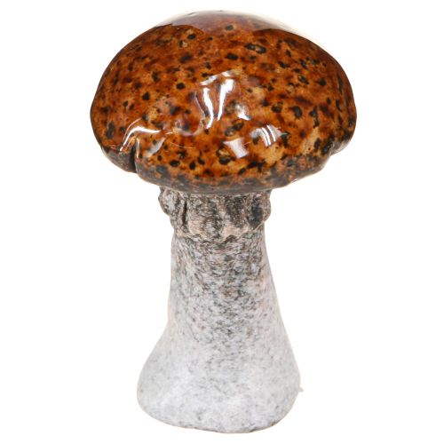 Itens Cogumelos de cerâmica decoração de cerâmica cogumelos laranja amarelo marrom 8cm 3 peças