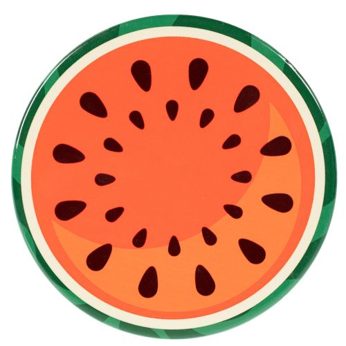 Itens Conjunto de porta-copos em formato de frutas, decoração de mesa, para cozinha e sala de estar, 10 cm, 6 peças.