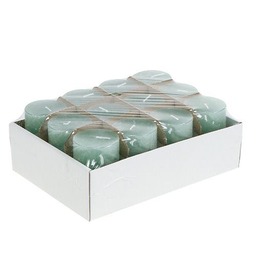 Floristik24 Vela de jade de Natal 50 mm x 100 mm 12 unidades