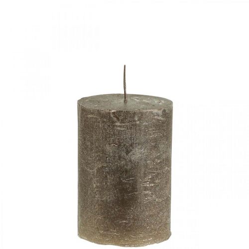 Itens Velas de pilar Velas coloridas cobre 70x100mm 4uds