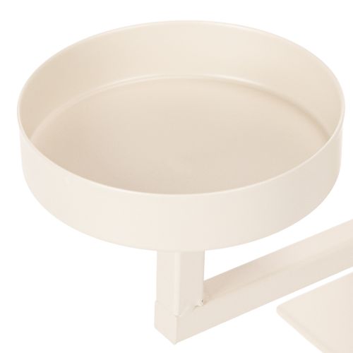 Castiçal moderno com quatro pratos para velas, 47 cm | Floristik24.pt