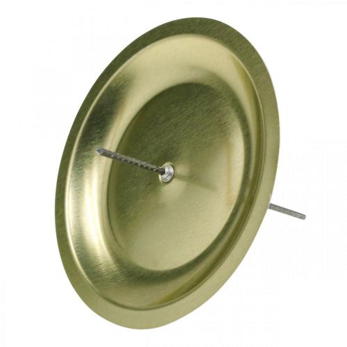 Itens Castiçal 8cm dourado 16 unidades