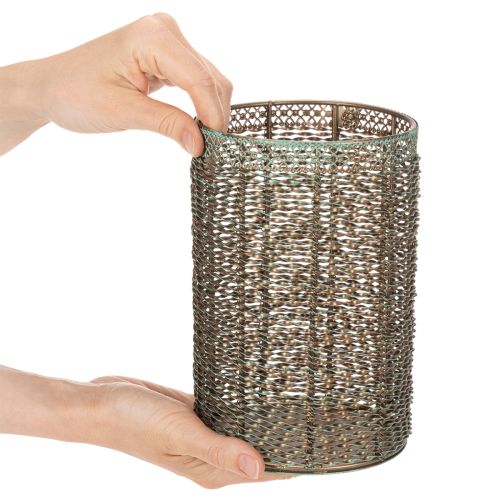 Castiçais de metal para velas pequenas, Ø8/10/13cm, conjunto de 3 | Floristik24.pt