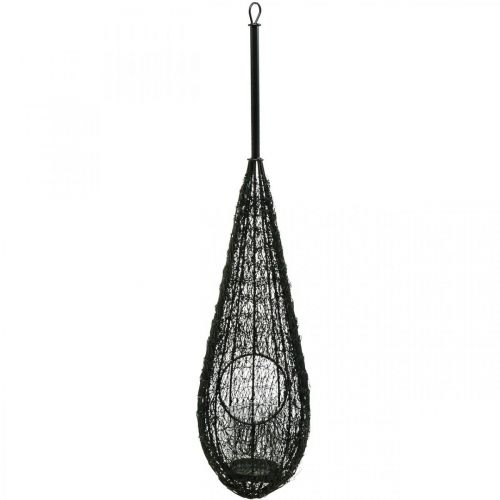 Itens Lanterna para pendurar decoração pendurada rede de arame H53cm