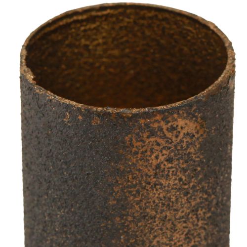 Floristik24 Castiçal para velas em bastão Ø28mm pino ouro antigo 4 unidades