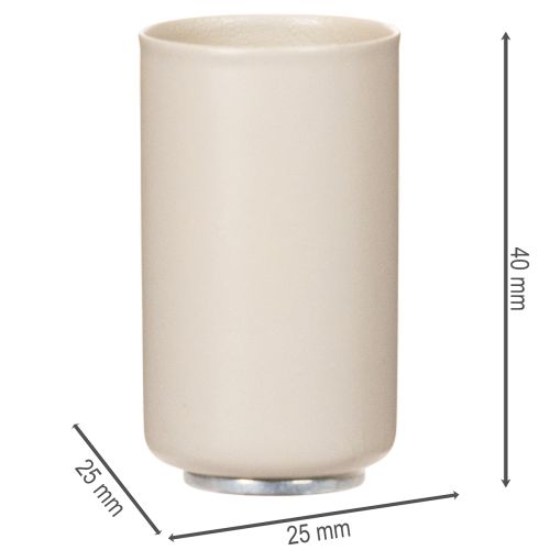 Suporte para vela tipo bastão com ímã, 25 mm, 4 peças | Floristik24.pt