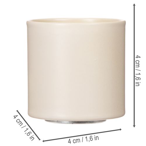 Castiçais magnéticos para velas cônicas grossas (4 cm), 4 peças | Floristik24.pt