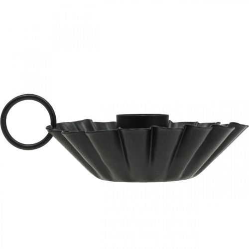 Itens Castiçal preto Castiçal decoração de mesa de metal Ø9.5cm A3cm