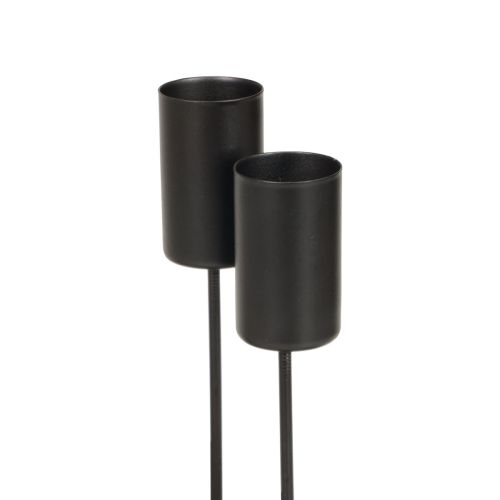 Itens Castiçal coroa do advento castiçal preto 2,2×4cm 4 un