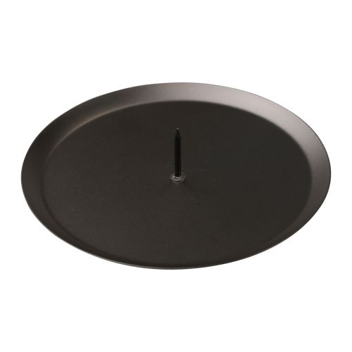 Itens Castiçal para tampar Advent metal preto Ø10cm 4 un