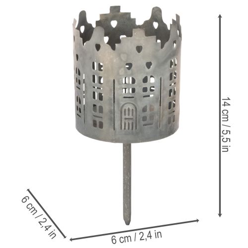 Porta-velas e suporte para