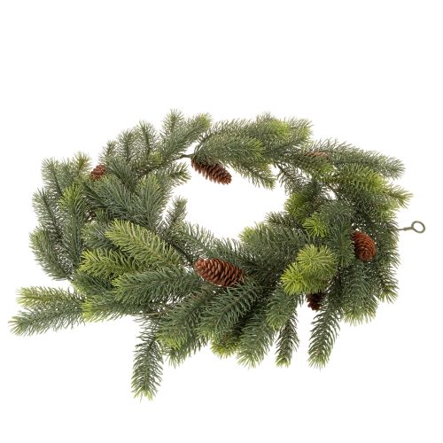 Ramo de pinheiro decorativo, guirlanda artificial para arranjos de inverno, 190 cm | Floristik24.pt