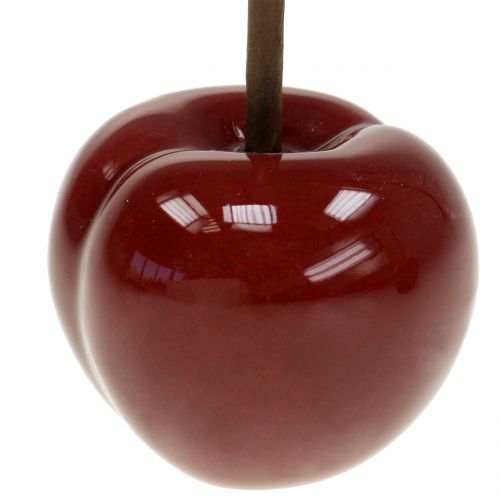 Floristik24 Cerâmica cereja Ø5cm 4pçs
