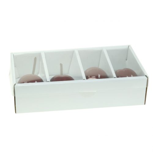 Floristik24 Cerâmica cereja Ø5cm 4pçs