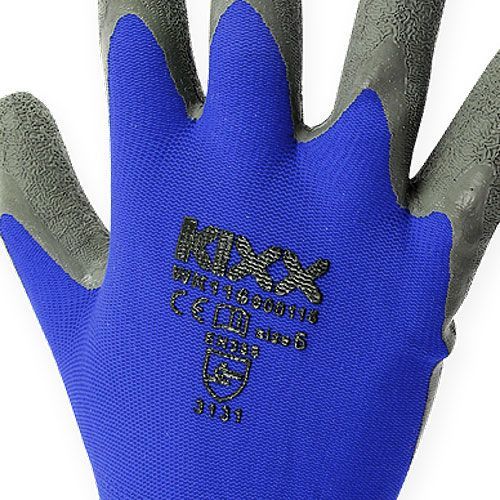 Itens Luvas de jardinagem Kixx Azul, Preto Tamanho 10