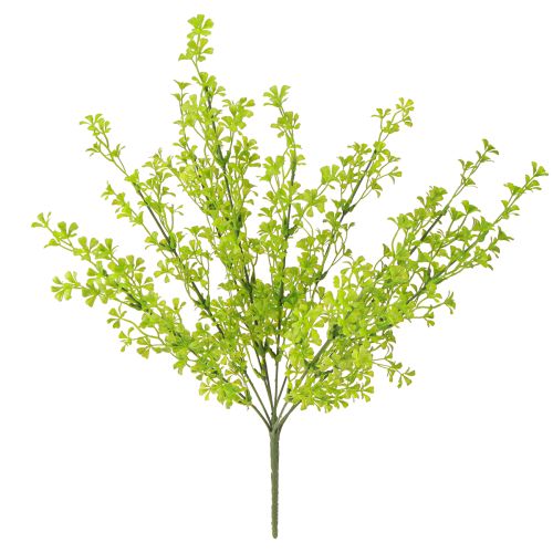 Clover Dwarf Clover Plantas Artificiais em Verde em Pick 49cm 2pcs