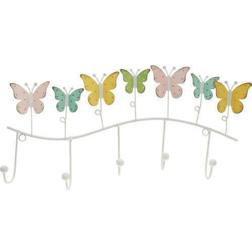 Itens Decoração de primavera, trilho de gancho com borboletas, decoração de metal, guarda-roupa decorativo 36cm