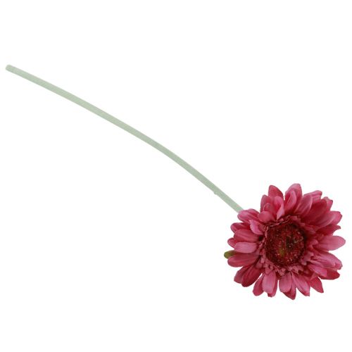 Floristik24 Flores artificiais Gérbera Rosa 45cm