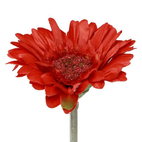 Floristik24 Flores artificiais Gérbera Vermelha 45cm