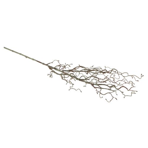 Floristik24 Ramo de salgueiro artificial com botões castanhos primavera C76cm