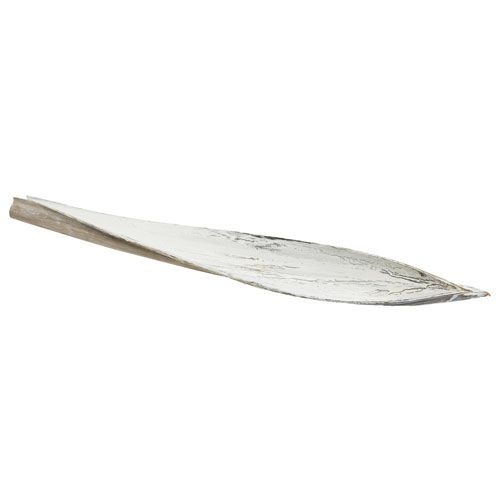 Itens Casca de coco folha de coco lavada branca 60cm