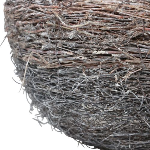 Floristik24 Cesto com alça cesto para plantas caiado 40/34/27cm conjunto de 3