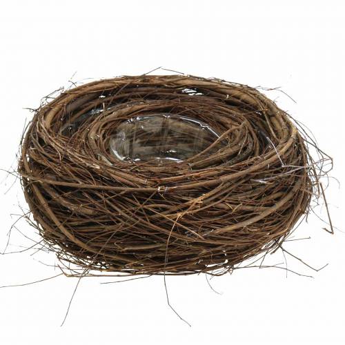 Floristik24 Tigela para cesta Cesta de Páscoa marrom escuro Ø26 / Ø15cm conjunto de 2