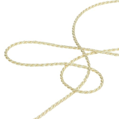 Floristik24 Creme de cordão 2mm 50m