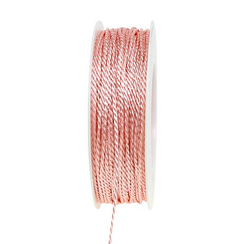 Cordão rosa 2mm 50m | Floristik24.pt