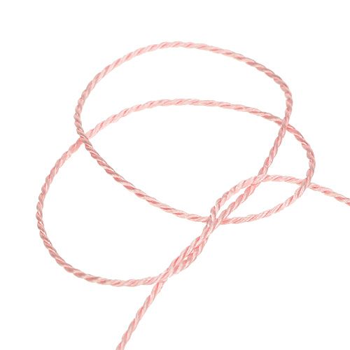 Cordão rosa 2mm 50m | Floristik24.pt