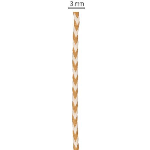 Fita para presente, cordão bicolor, 3mm, 20m | Floristik24.pt