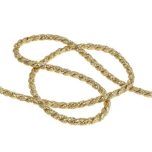 Cordão de ouro 6mm 25m