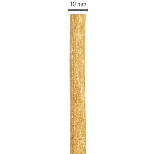Fita de presente marrom, fita encaracolada, materiais de artesanato sustentáveis, 10 mm x 100 cm | Floristik24.pt