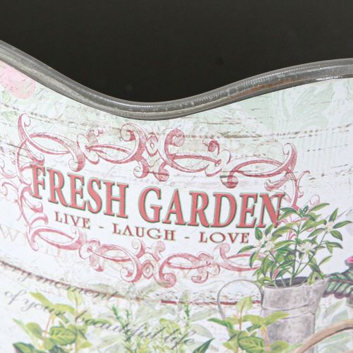 Itens Vaso de ervas vaso de flores plástico Fresh Garden H13.5cm 2 peças