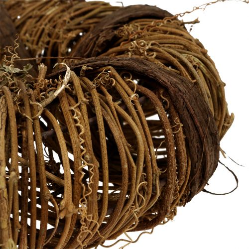 Floristik24 Coroa de Clematis natural Ø35cm