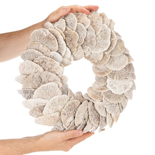 Guirlanda de árvore de esponja natural para decoração 37cm | Floristik24.pt