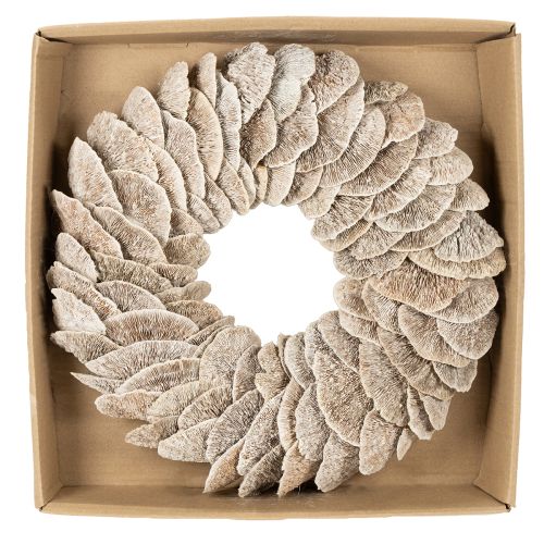 Guirlanda de árvore de esponja natural para decoração 37cm | Floristik24.pt