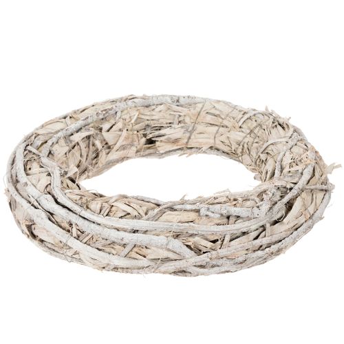 Guirlanda de galhos para porta, decoração grande de 40 cm | Floristik24.pt