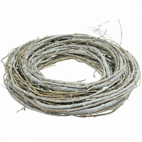 Floristik24 Coroa de flores guirlanda porta salgueiro coroa de salgueiro guirlanda decorativa natureza Ø30cm