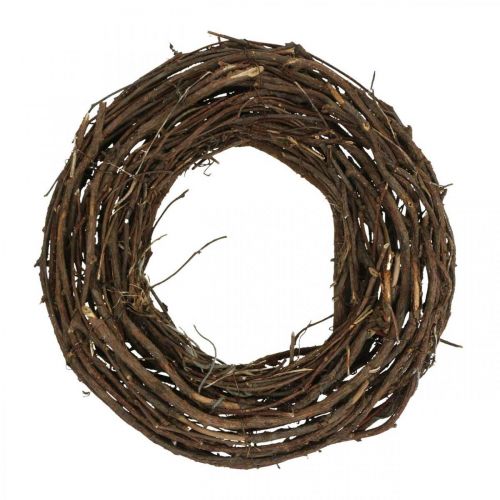 Floristik24 Guirlanda de videira Ø35cm natural grinalda decorativa marrom